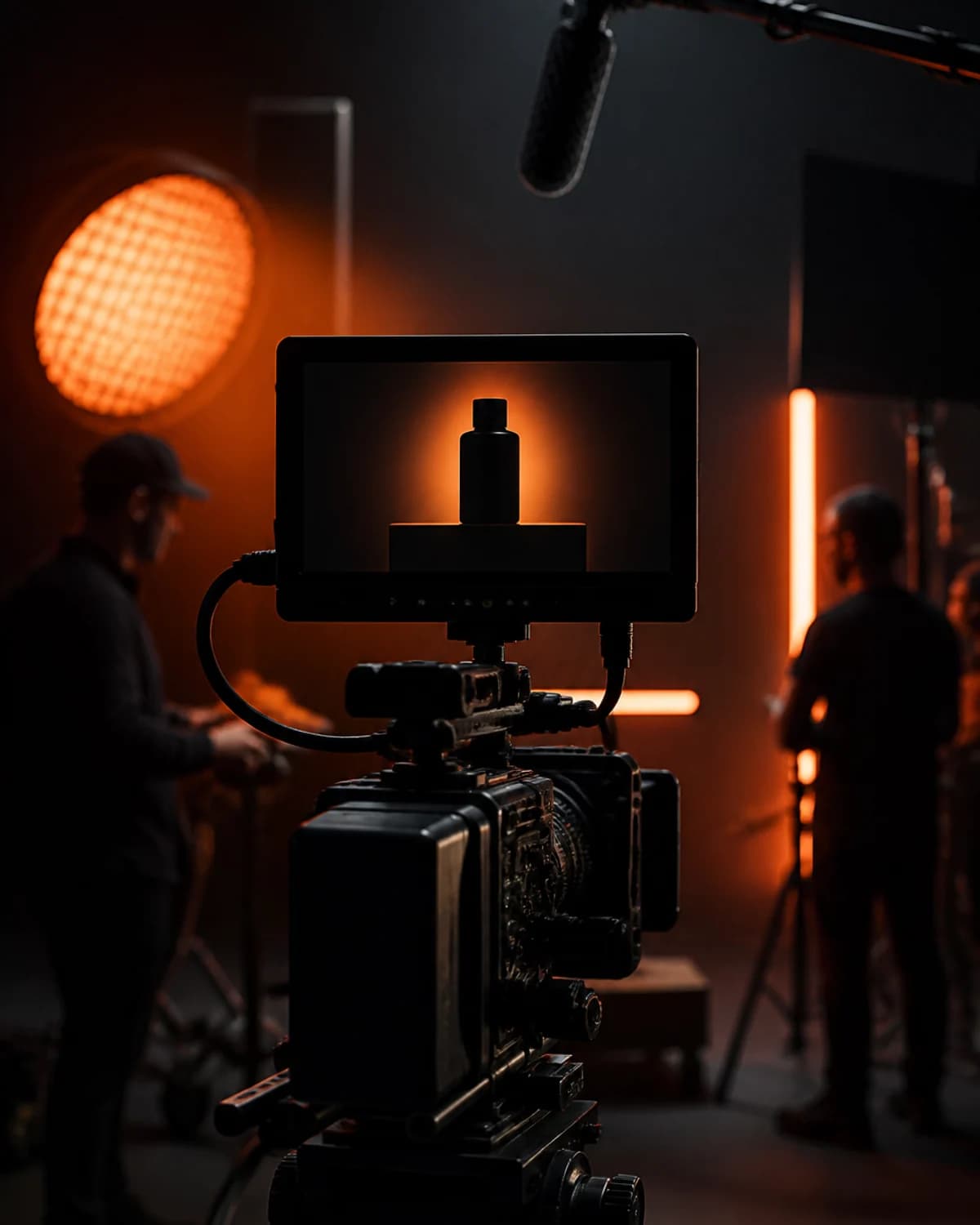 Escena visual del servicio de Producción audiovisual