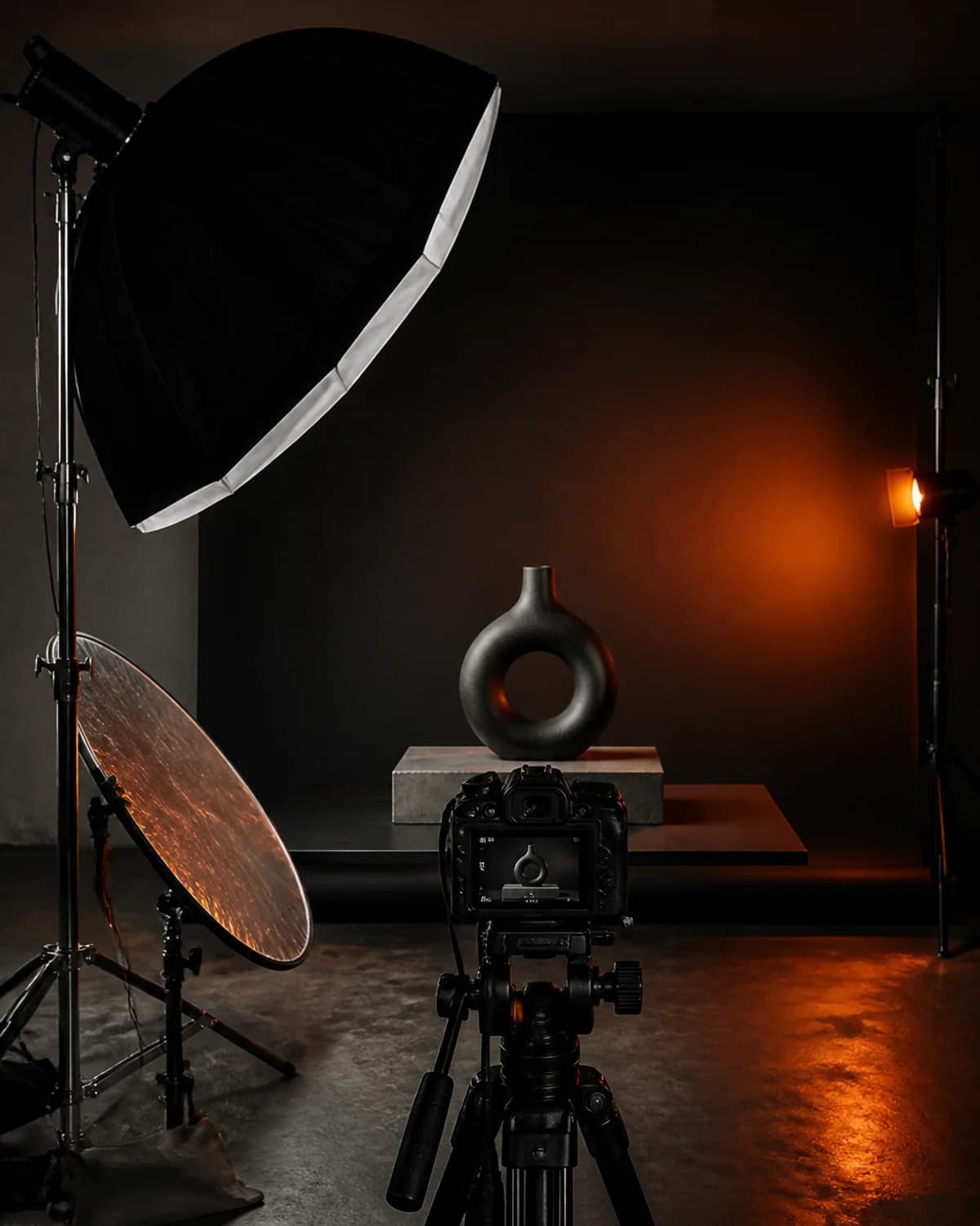 Escena visual del servicio de Fotografía
